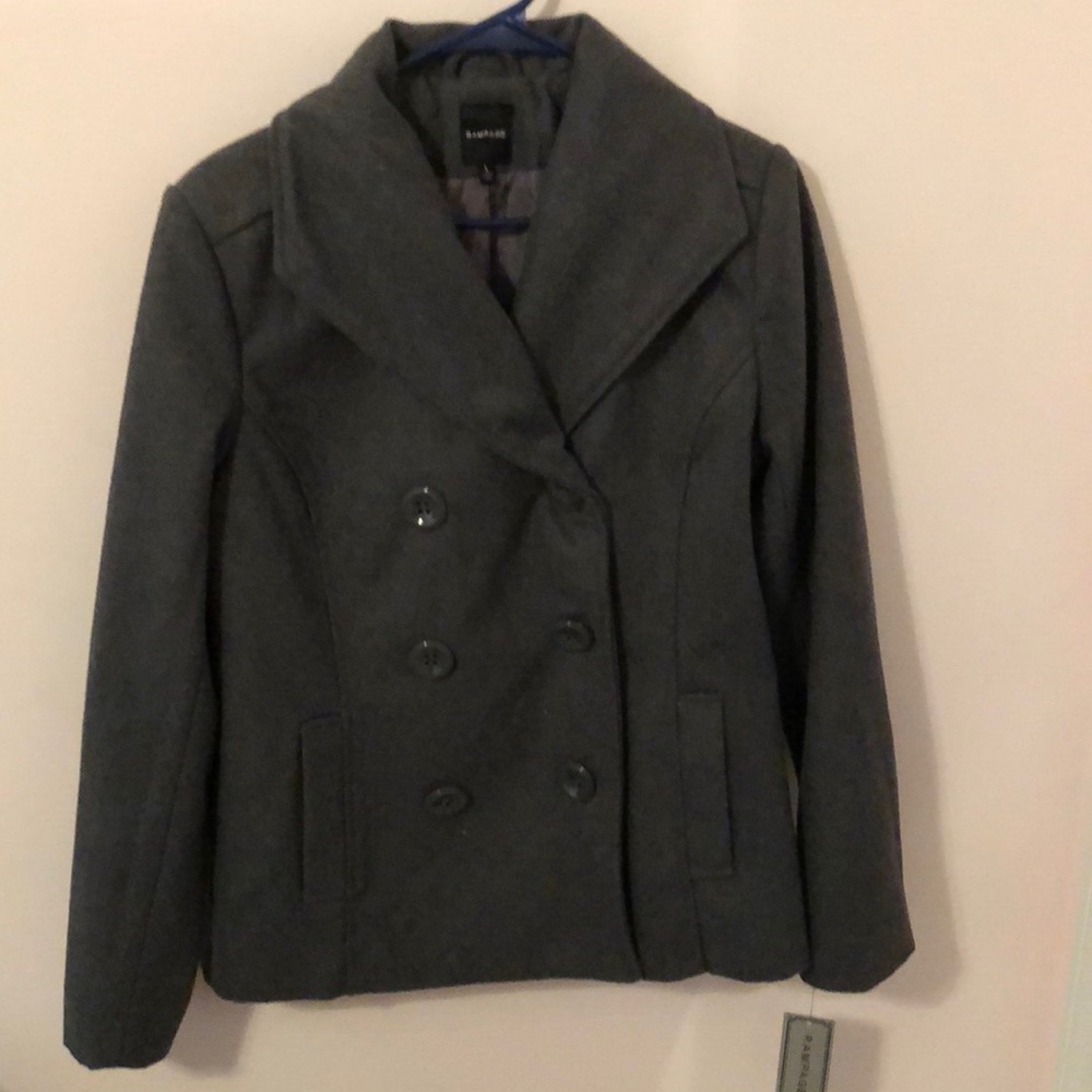 NWT Gray pea coat 🎄