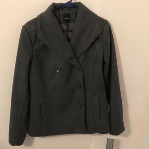 NWT Gray pea coat 🎄