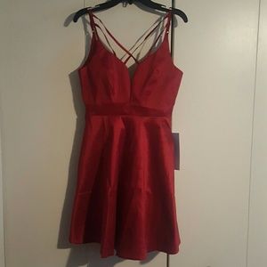 Red Cocktail Dress