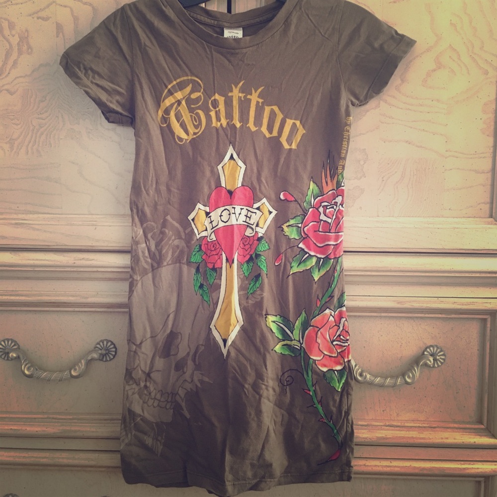 Tattoo Tee by Ed Hardy