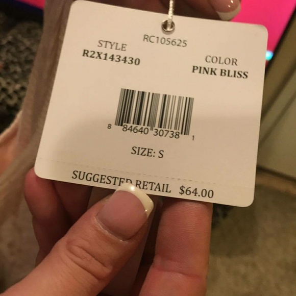 🌼Brand New🌼RXB Pink Blouse with Flower Design - Picture 4 of 4