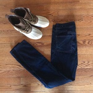 American eagle high rise jegging dark indigo