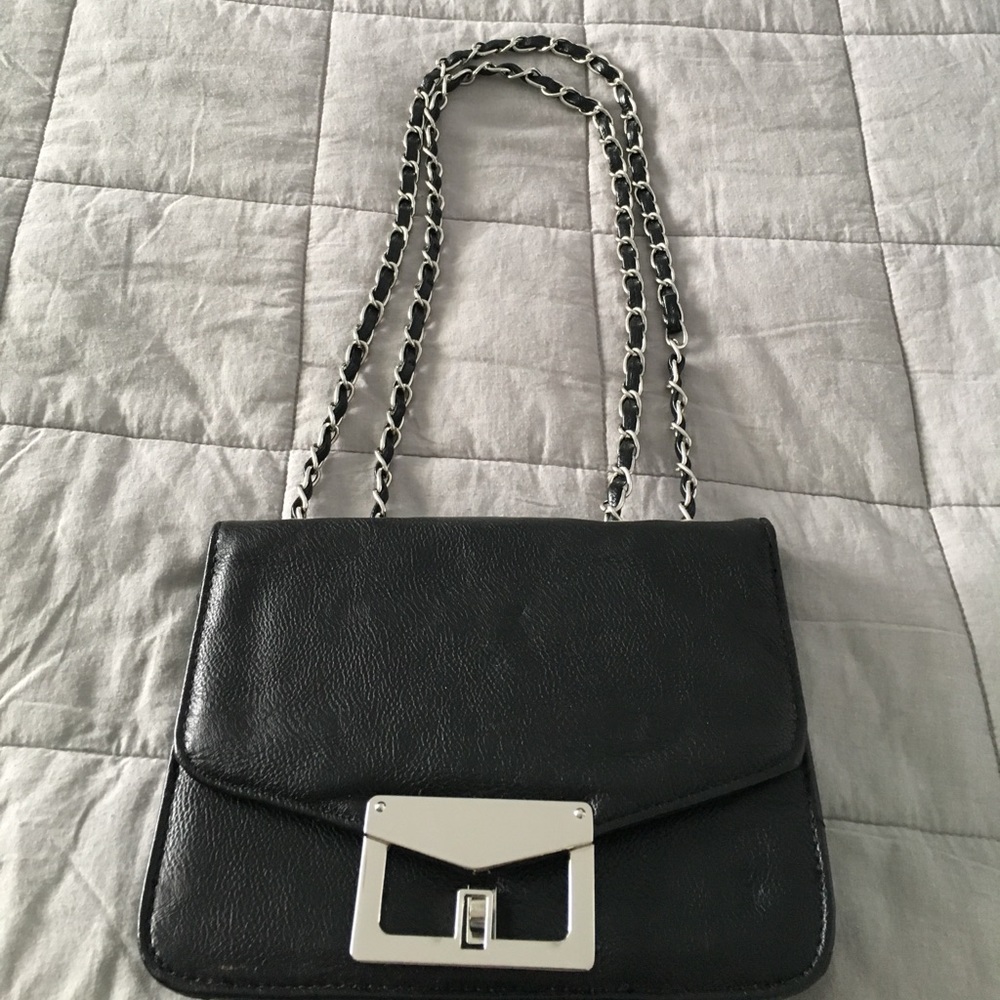 Black handbag