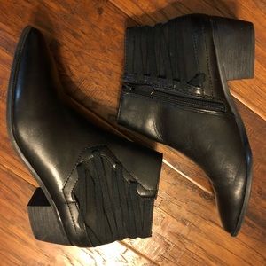 Sam Edelman Circus Black Ankle Boots