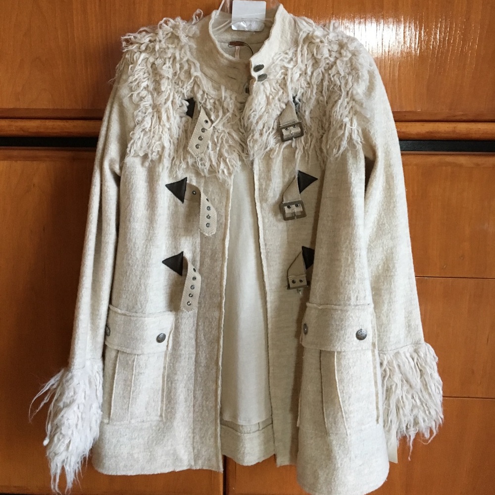 Free people new wool coat / jacket