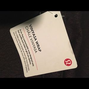 Lululemon vinyasa wrap scarf