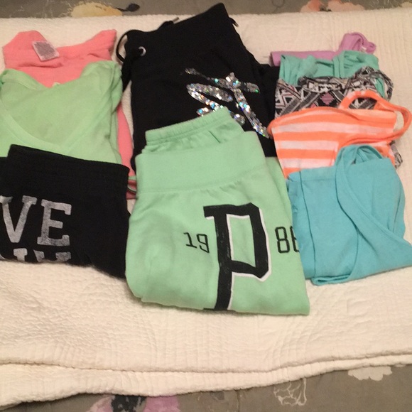 PINK Victoria's Secret Other - PINK Victoria’s Secret BUNDLE of 10 pieces XS