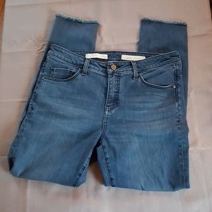 Anthro Pilcro+the letterpress high rise jeans