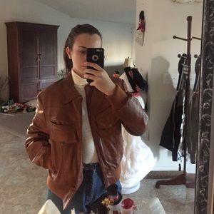 Vintage Berman's leather jacket
