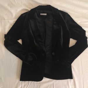 Olivia Moon Black Tuxedo Jacket