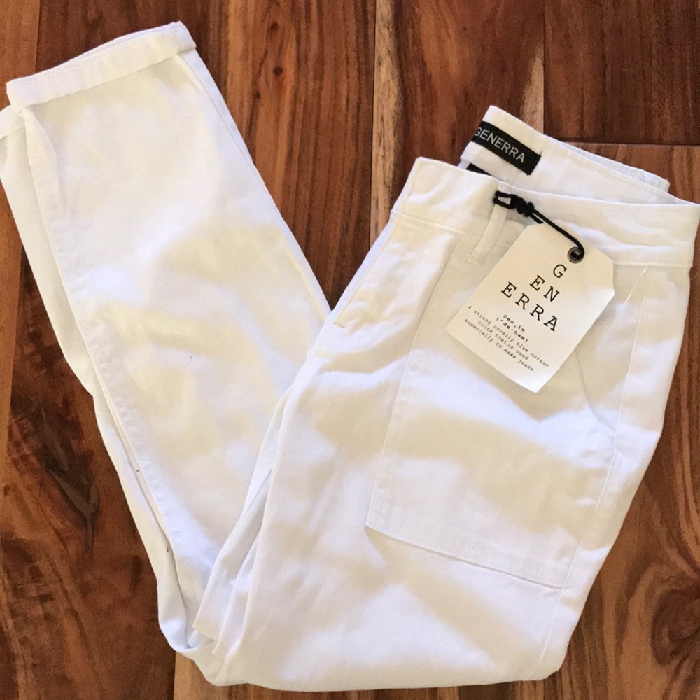 White pants