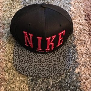 Nike hat - snap back. Never worn.
