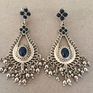 Moroccan style chandelier earrings