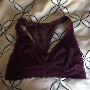 Victoria Secret maroon bralette