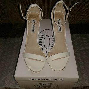 👠 Steve Madden White Heels 👠