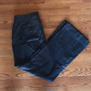 Loft curvy dark gray work trousers