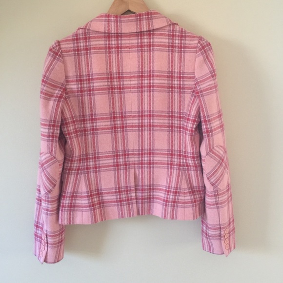 *WINTER SALE!* Juicy Couture Wool Plaid Blazer - Picture 6 of 8