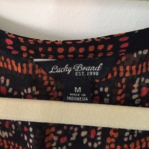 Lucky Brand Tops - Lucky Patterned Blouse Lucky Brand Tops - Lucky Patterned Blouse