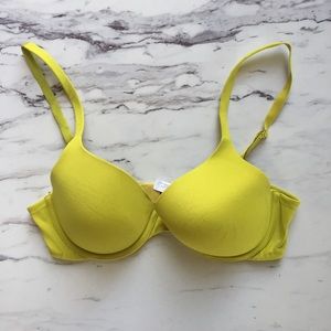 Lime green bra by Victoria’s Secret