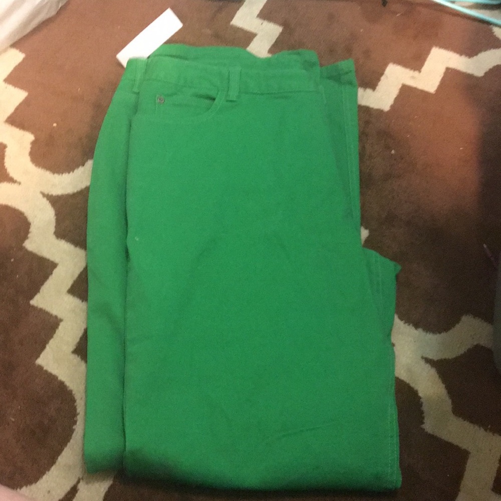 New green jeans