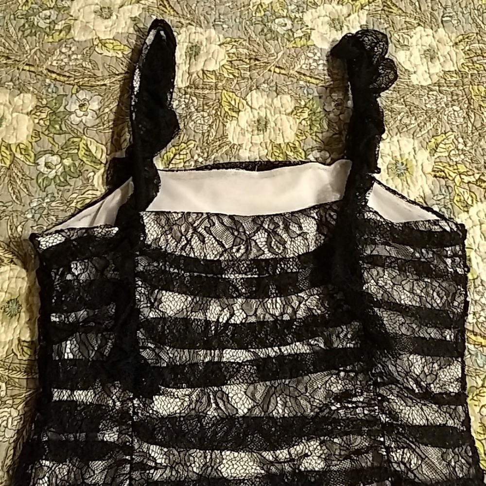 NWOT Calvin Klein BW Lacy BodyCon Dress - Picture 4 of 7