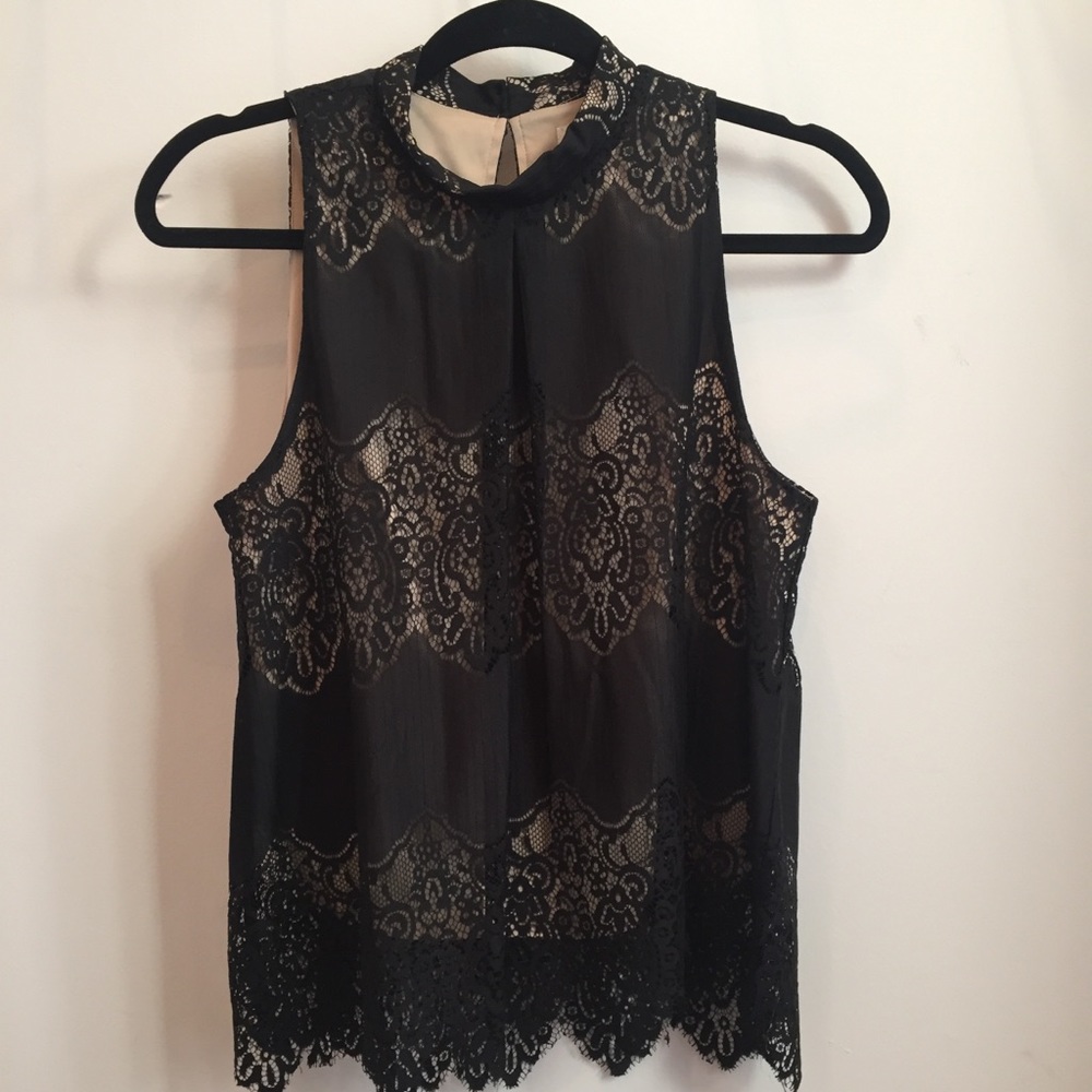 Black Lace Top