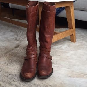 Brown Leather Boots