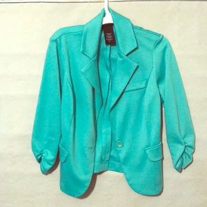 Turquoise blazer