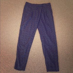 High waisted harem pants