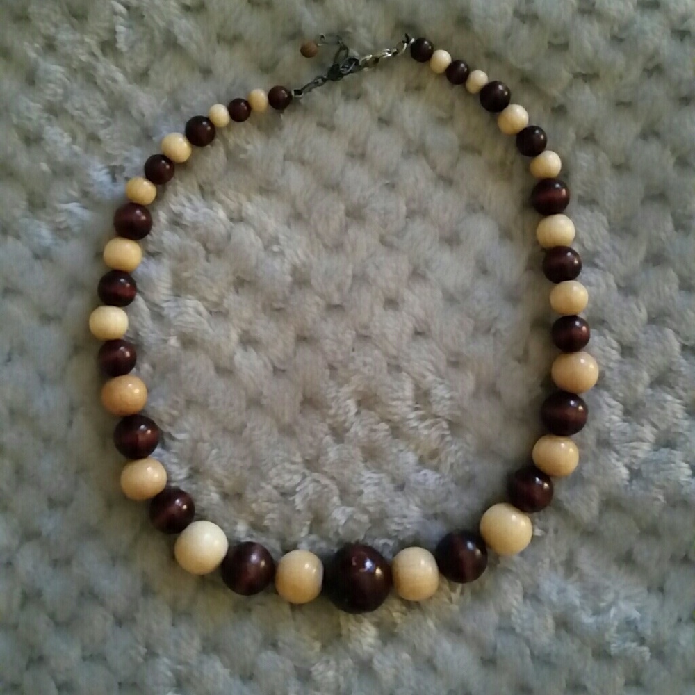 ☆Beaded necklace☆...one of a kind.