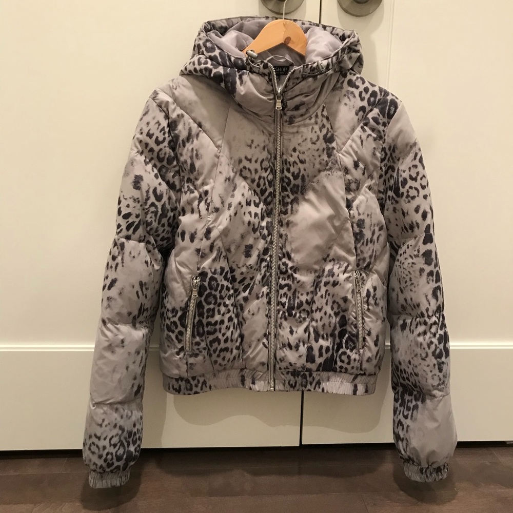 Topshop puffer jacket size US 10