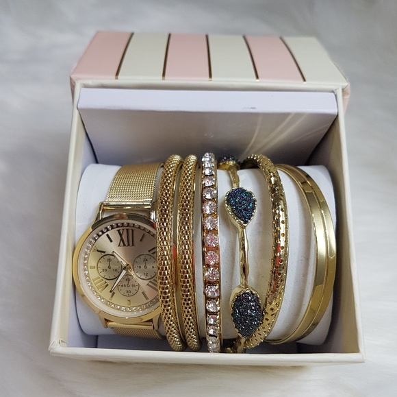 ❄Watch and Bangles Set - Picture 2 of 3