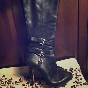 Black Sam Edelman knee high boots