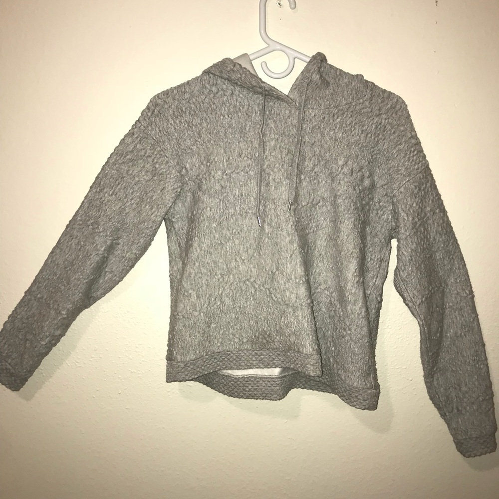 H&M textured hoodie light weight size small