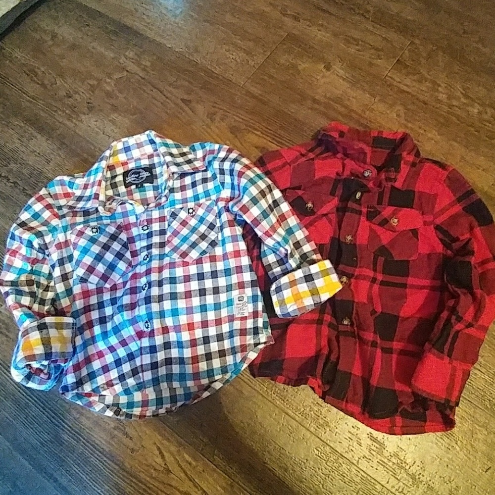 Sold Flannel button ups