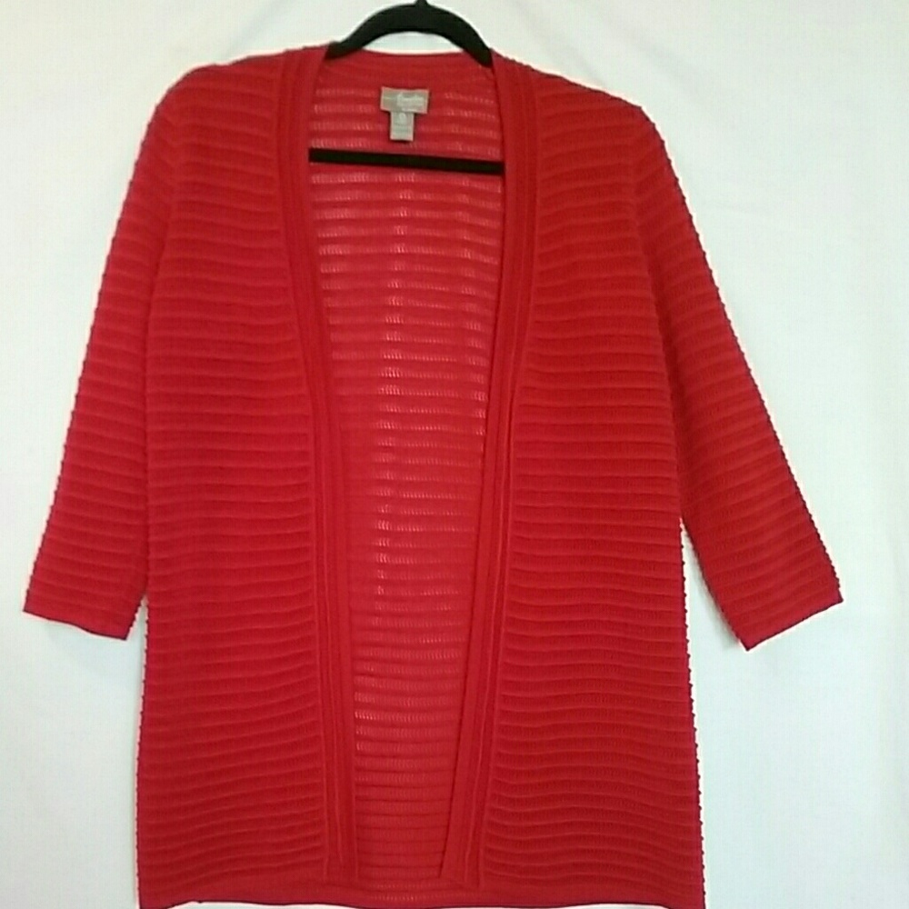 Chico's open front cardigan