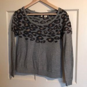 Animal print sweater