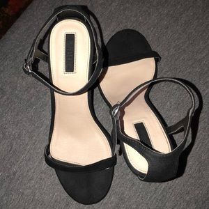Forever 21 black heels
