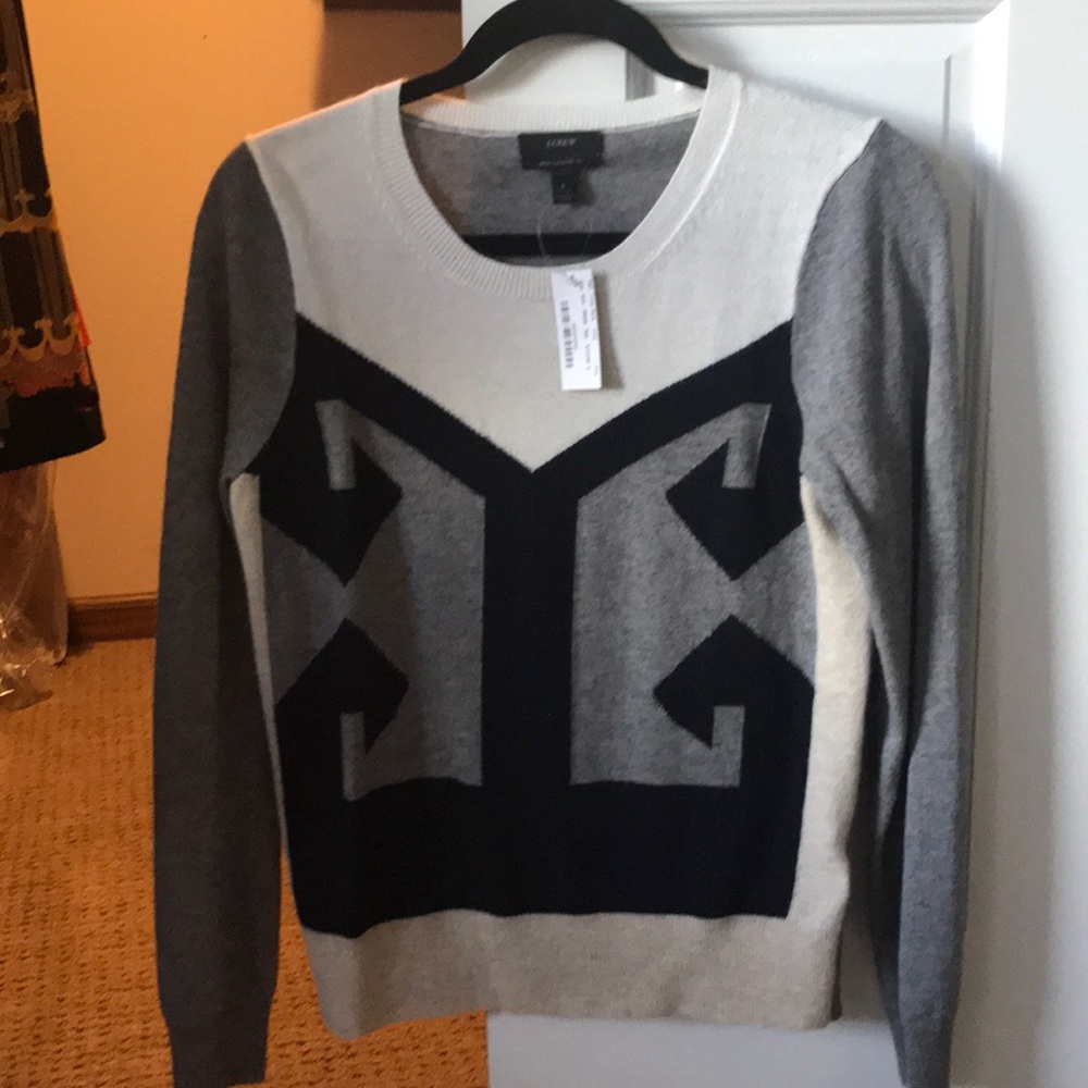 J. Crew black label fine cashmere sweater