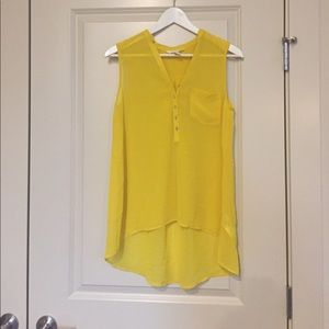 Yellow blouse