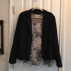 Liz Claiborne sequin top