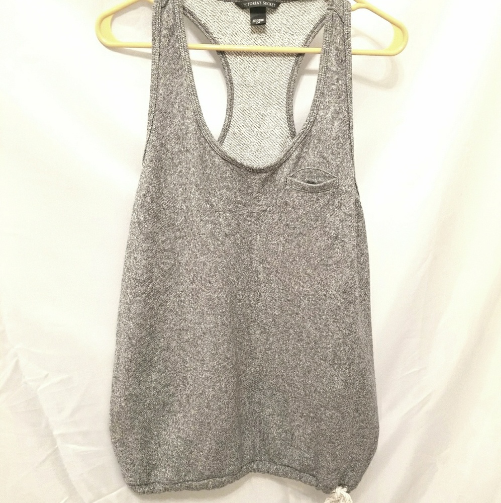 Sleeveless Terry Cloth Top