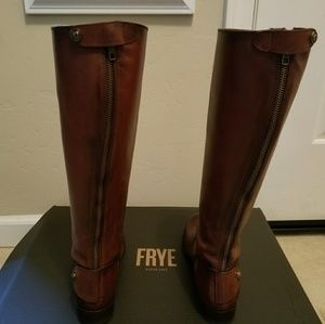 Frye Melissa Button Back Zip Boots