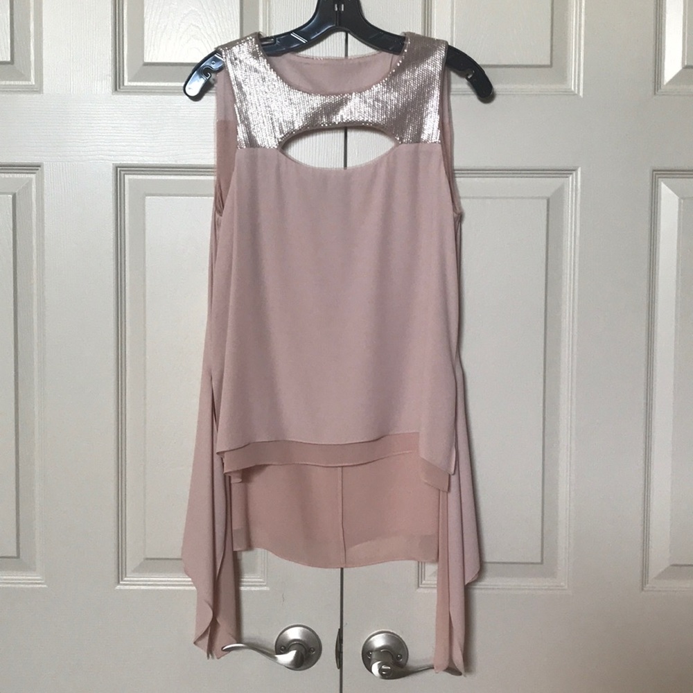 BCBG MaxAria Sleeveless Blouse
