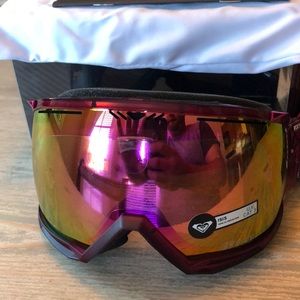 Snowboarding goggles