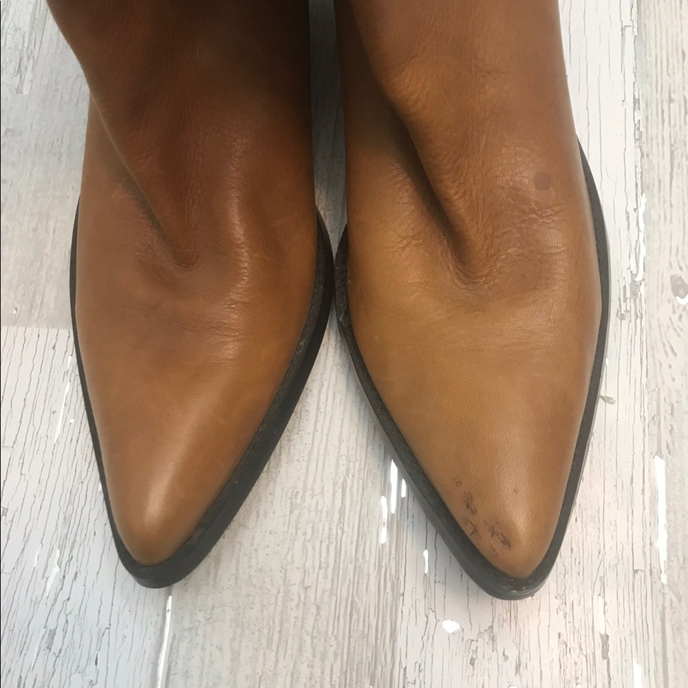 Jillian Jones leather cowboy boots.