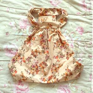 Boys + Arrows high neck floral print biki top