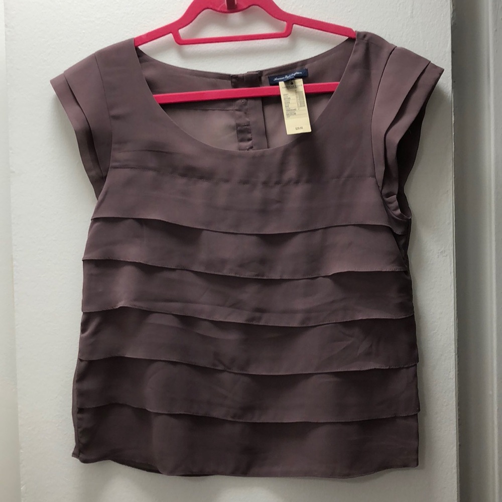 American Eagle Purple Top - New With Tags