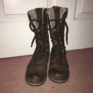 Steve Madden convertible combat boots
