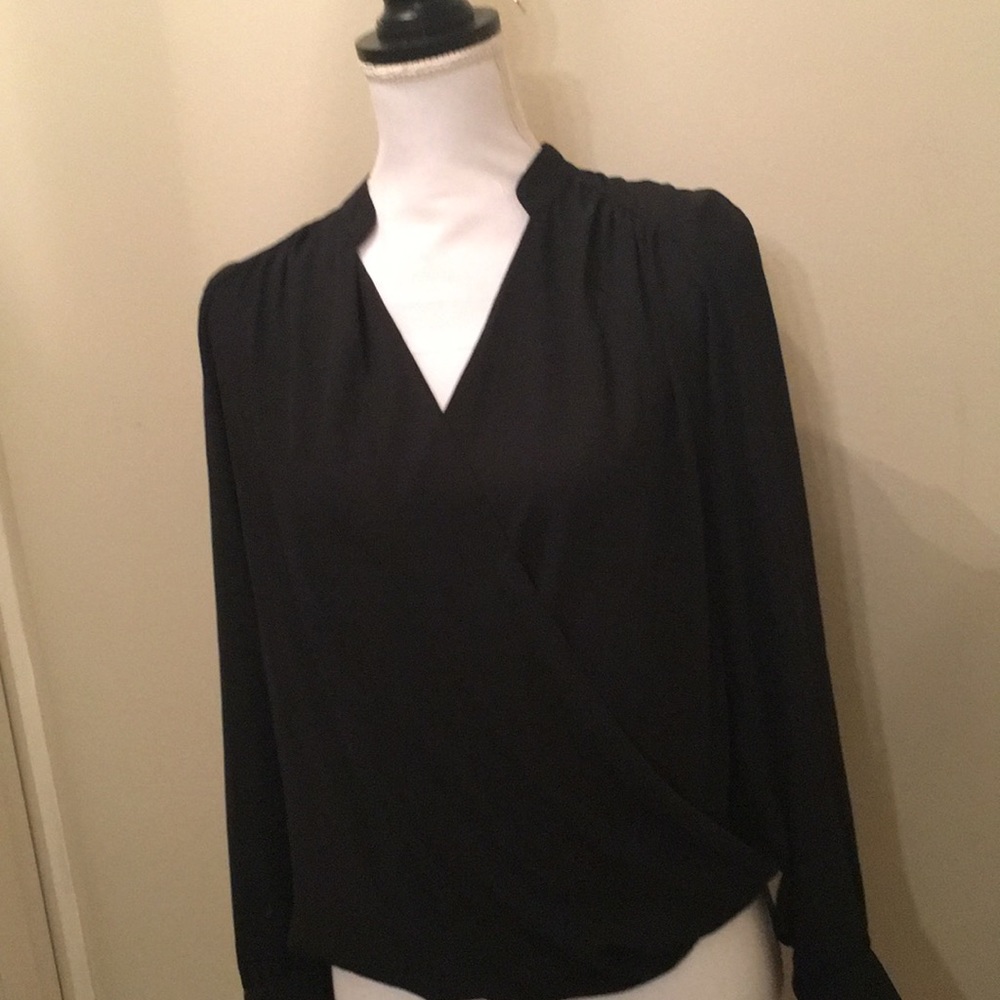 NWT, black INC blouse